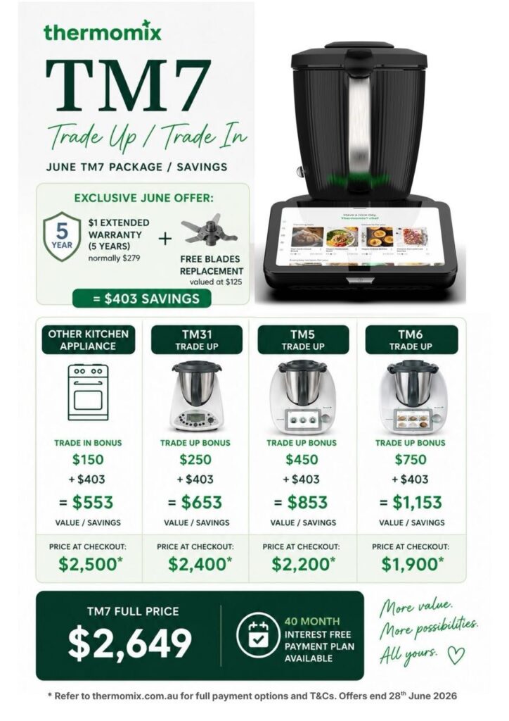 thermomix trade up trade in discount